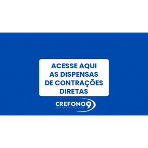 [Dispensas de Contratações Diretas]