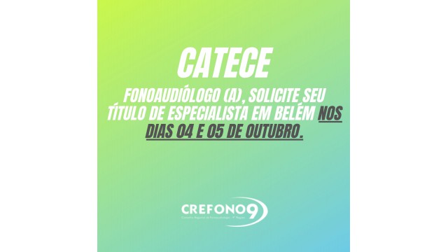 CATECE EM BELÉM